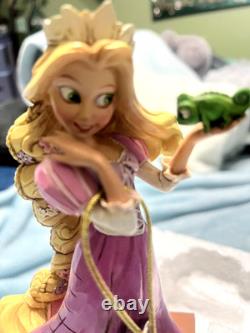 Disney Traditions Jim Shore Loyalty & and Love Rapunzel Pascal Figure Princess