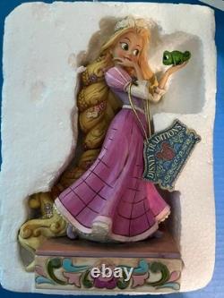 Disney Traditions Jim Shore Loyalty & and Love Rapunzel Pascal Figure Princess