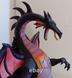 Disney Traditions Jim Shore Maleficent Dragon Casting the Spell 4011739 READ