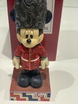 Disney Traditions Jim Shore Mickey Greetings from England boxed