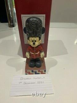 Disney Traditions Jim Shore Mickey Greetings from England boxed