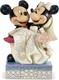 Disney Traditions Jim Shore Mickey&minniemouse Cake Topper Figure Enesco Wedding