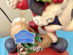 Disney Traditions Jim Shore Mickey Mouse Bundle of Christmas Holiday Cheer 13'