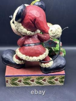 Disney Traditions Jim Shore Mickey Mouse Bundle of Holiday Cheer 13'' Drawer Box