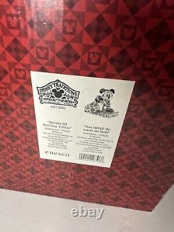 Disney Traditions Jim Shore Mickey Mouse Bundle of Holiday Cheer 13'' With Drawer