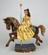 Disney Traditions Jim Shore Princess Of Knowledge Belle Carousel Horse