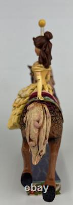 Disney Traditions Jim Shore Princess Of Knowledge Belle Carousel Horse