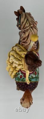 Disney Traditions Jim Shore Princess Of Knowledge Belle Carousel Horse