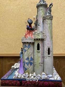 Disney Traditions Jim Shore Showcase Tower of Fright Enesco Villains Castle Box