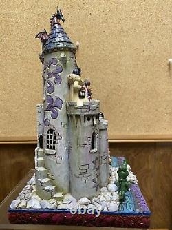 Disney Traditions Jim Shore Showcase Tower of Fright Enesco Villains Castle Box