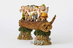 Disney Traditions Jim Shore Snow White and the Seven Dwarfs Stone Resin Figure