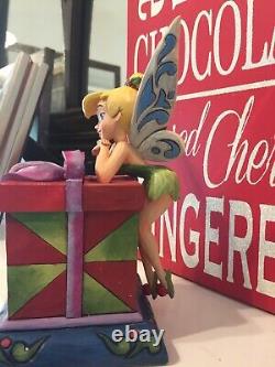 Disney Traditions Jim Shore TINKERBELL PIXIE TREASURES STOCKING HOLDER HANGER