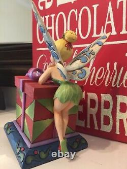 Disney Traditions Jim Shore TINKERBELL PIXIE TREASURES STOCKING HOLDER HANGER