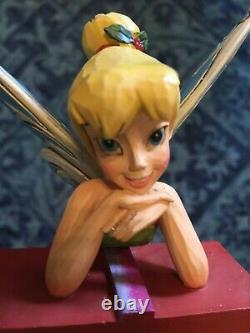 Disney Traditions Jim Shore TINKERBELL PIXIE TREASURES STOCKING HOLDER HANGER