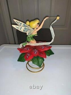Disney Traditions Jim Shore TINKERBELL TREE TOPPER A Touch of Sparkle NIB RARE