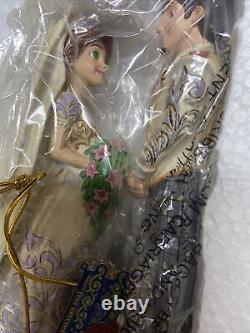 Disney Traditions Jim Shore The Big Day' Rapunzel And Flynn wedding Figurine
