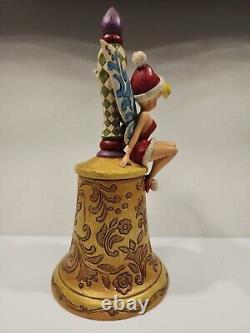 Disney Traditions Jim Shore Tinker Bell JINGLE Figurine 10 ENESCO Christmas