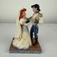 Disney Traditions Jim Shore Wedded Bliss Ariel & Eric Wedding Figurine 4056749