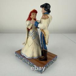 Disney Traditions Jim Shore Wedded Bliss Ariel & Eric Wedding Figurine 4056749