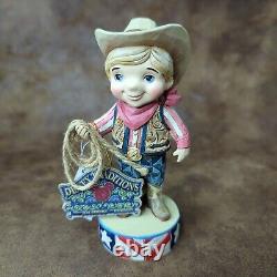 Disney Traditions Jim Shore Welcome to America 4055425 Young Cowboy Enesco