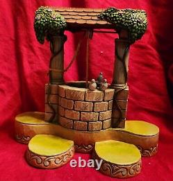 Disney Traditions Jim Shore Wishing Well Display Base Enesco Showcase 4013987