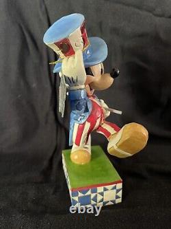 Disney Traditions Jim Shore Yankee Doodle Mickey Mouse Figurine 4038485 Enesco