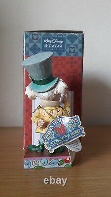 Disney Traditions Mad Hatter Mad Cap Mayhem Jim Shore Rare Alice in wonderland