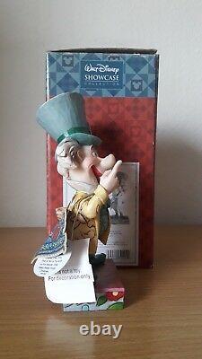 Disney Traditions Mad Hatter Mad Cap Mayhem Jim Shore Rare Alice in wonderland