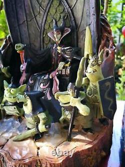 Disney Traditions Maleficent Forces of Evil Carved by Heart Jim Shore Goons New