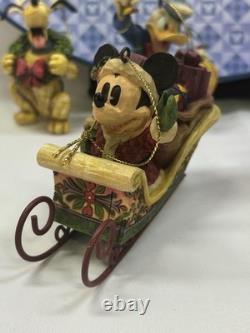 Disney Traditions Mickey Mouse Holiday Ornament Set Boxed Disney Franchise