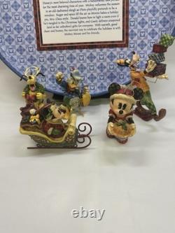 Disney Traditions Mickey Mouse Holiday Ornament Set Boxed Disney Franchise