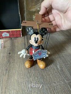 Disney Traditions Mickey Mouse Marionette Showcase Collection Boxed 4023576