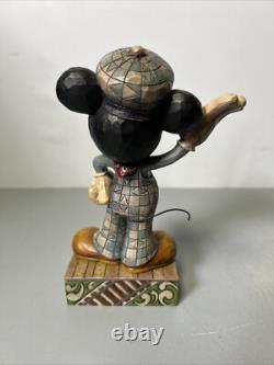 Disney Traditions Mickey Train Engineer Jim Shore Figurine Rare