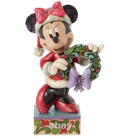 Disney Traditions Minnie as Mrs. Claus Season's Greetings