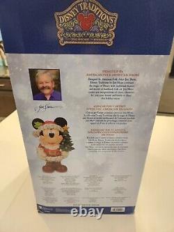 Disney Traditions Old St Mick Santa Mickey Mouse Christmas Tree Jim Shore Enesco