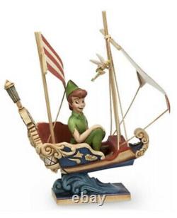 Disney Traditions Peter Pan Flight Disneyland Paris Enesco Jim Shore 4032116 New