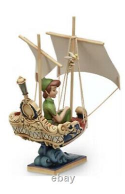 Disney Traditions Peter Pan Flight Disneyland Paris Enesco Jim Shore 4032116 New