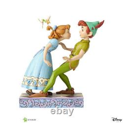 Disney Traditions Peter Pan Wendy An Unexpected Kiss Brand New Sealed Enesco