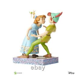 Disney Traditions Peter Pan Wendy An Unexpected Kiss Brand New Sealed Enesco