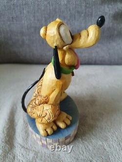 Disney Traditions Pluto'Loyal Pluto' Figurine. 4009256
