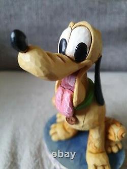 Disney Traditions Pluto'Loyal Pluto' Figurine. 4009256