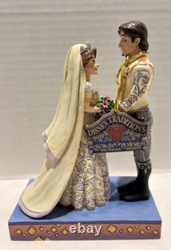 Disney Traditions Rapunzel Flynn Wedding Big Day by Jim Shore Disney Showcase