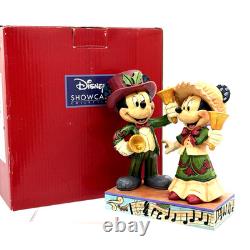 Disney Traditions Ringing in The Holidays Figurine 4051976 New Jim Shore Enesco