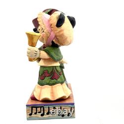Disney Traditions Ringing in The Holidays Figurine 4051976 New Jim Shore Enesco