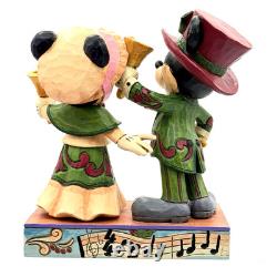 Disney Traditions Ringing in The Holidays Figurine 4051976 New Jim Shore Enesco