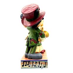 Disney Traditions Ringing in The Holidays Figurine 4051976 New Jim Shore Enesco