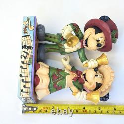 Disney Traditions Ringing in The Holidays Figurine 4051976 New Jim Shore Enesco