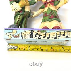 Disney Traditions Ringing in The Holidays Figurine 4051976 New Jim Shore Enesco
