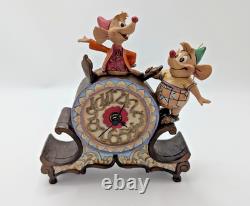 Disney Traditions Showcase A Stitch in Time Figurine Jaq & Gus Cinderella Clock