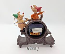 Disney Traditions Showcase A Stitch in Time Figurine Jaq & Gus Cinderella Clock